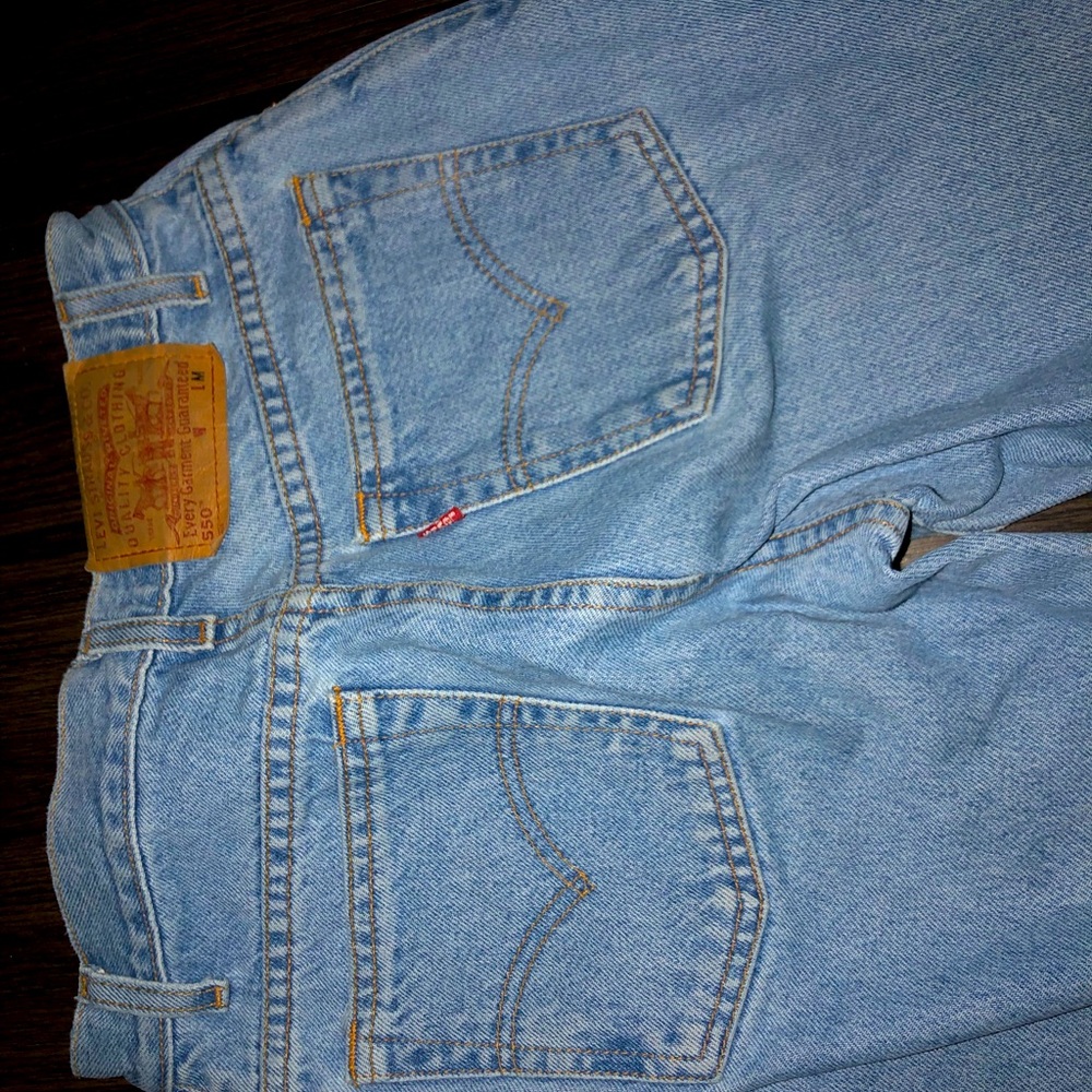 Vintage 550 levis light wash 💙